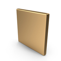 Bronze Square Shape PNG & PSD Images