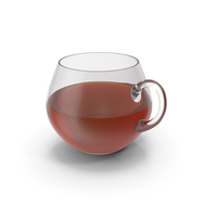 Glass Cup With Orange Liquid PNG & PSD Images