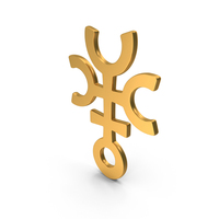 Gold Hekate Trivia Icon PNG & PSD Images