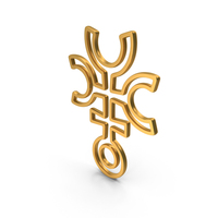 Gold Hekate Trivia Outline Icon PNG & PSD Images