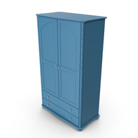 Blue Wardrobe PNG & PSD Images