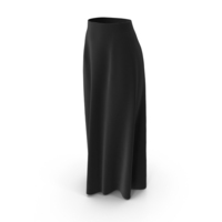 black long Skirt PNG & PSD Images