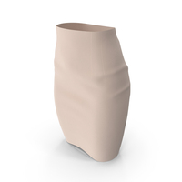 Beige High Waist Pencil Skirt PNG & PSD Images