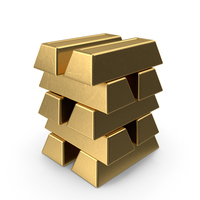 Gold Ingots PNG & PSD Images