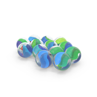 Colour Marble Balls PNG & PSD Images