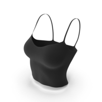 Black Camisole PNG & PSD Images