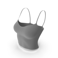 Grey Camisole PNG & PSD Images