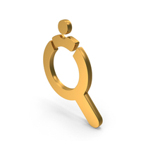Gold Find Person Icon PNG & PSD Images