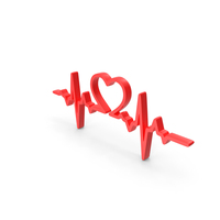 Heart Cardiogram Icon PNG & PSD Images
