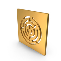 Gold Maze Icon PNG & PSD Images