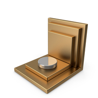 Bronze Square Podium PNG & PSD Images