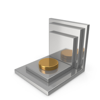 Silver Square Podium PNG & PSD Images