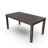 Extension Solid Pine Counter Height Table PNG & PSD Images