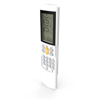 White Air Conditioner Remote Control PNG & PSD Images