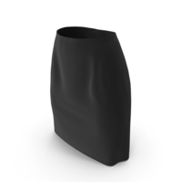 Black Office Lady Skirt PNG & PSD Images
