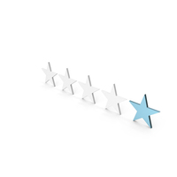 Blue Ranking Stars 4 To 5 PNG & PSD Images