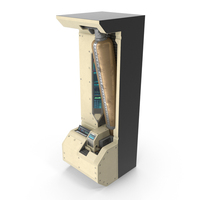 Sci-Fi Part With Metal Barrel PNG & PSD Images