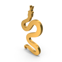 Gold Snake Icon PNG & PSD Images