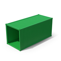 Green Container PNG & PSD Images