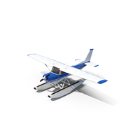 Seaplane With Floats Cessna 150 PNG & PSD Images
