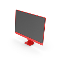 Red Monitor PNG & PSD Images