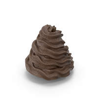 Chocolate Whipped Cream PNG & PSD Images