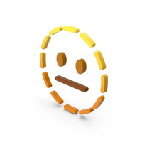 Emoji Dotted Line Face PNG & PSD Images