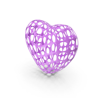 Abstract Plastic Heart PNG & PSD Images