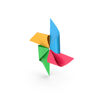 Colored Pin Wheel PNG & PSD Images