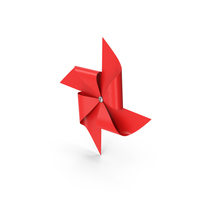 Red Pin Wheel PNG & PSD Images