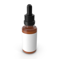 Amber Bottle Containers Blank PNG & PSD Images
