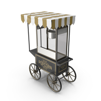 Popcorn Cart PNG & PSD Images