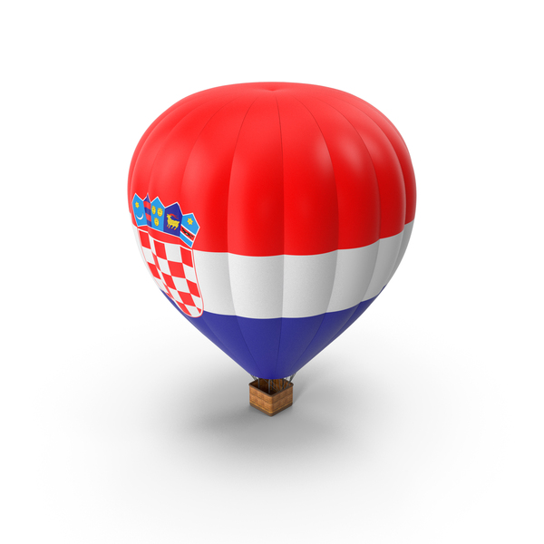 Croatia Hot Air Balloon PNG & PSD Images