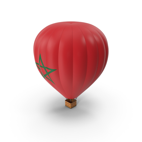 Hot Air Balloon Morocco PNG & PSD Images