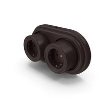 2x Vintage Wall Sockets PNG & PSD Images