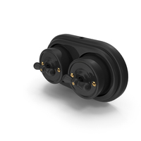 Black 2x Vintage Switch PNG & PSD Images