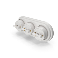 white 3x Vintage Switch PNG & PSD Images