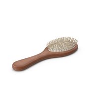 Dark Wooden Hairbrush PNG & PSD Images