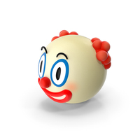 Emoji Clown Face PNG & PSD Images