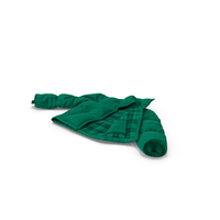 Green Mens Down Jacket Laying PNG & PSD Images
