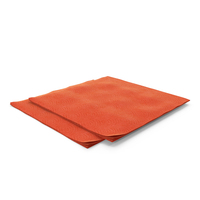 Red Paper Napkins PNG & PSD Images