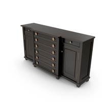 Vintage Dresser PNG & PSD Images