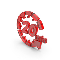 20 Minutes Refresh Icon Glass PNG & PSD Images