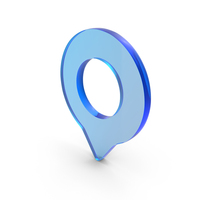 Location Map Icon Glass PNG & PSD Images