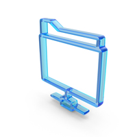 Glass Data Transfer Folder Outline Icon PNG & PSD Images