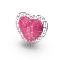 Heart in Cage PNG & PSD Images