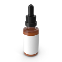 Amber Bottle Containers Blank PNG & PSD Images