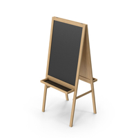 Easel Wood Stand PNG & PSD Images