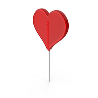 Heart Shaped Lollipop PNG & PSD Images