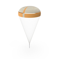 Subscale Parachute Single Yellow PNG & PSD Images